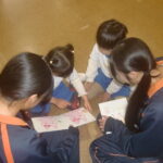 牧の原中学「幼児と触れ合う体験会」