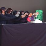 保護者の会人形劇、つぼみ組 保護者の会人形劇、つぼみ組